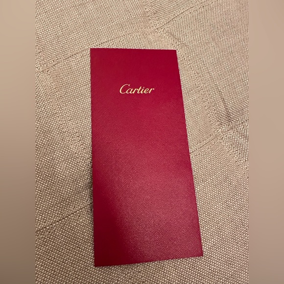 Cartier receipt holder - Picture 1 of 3